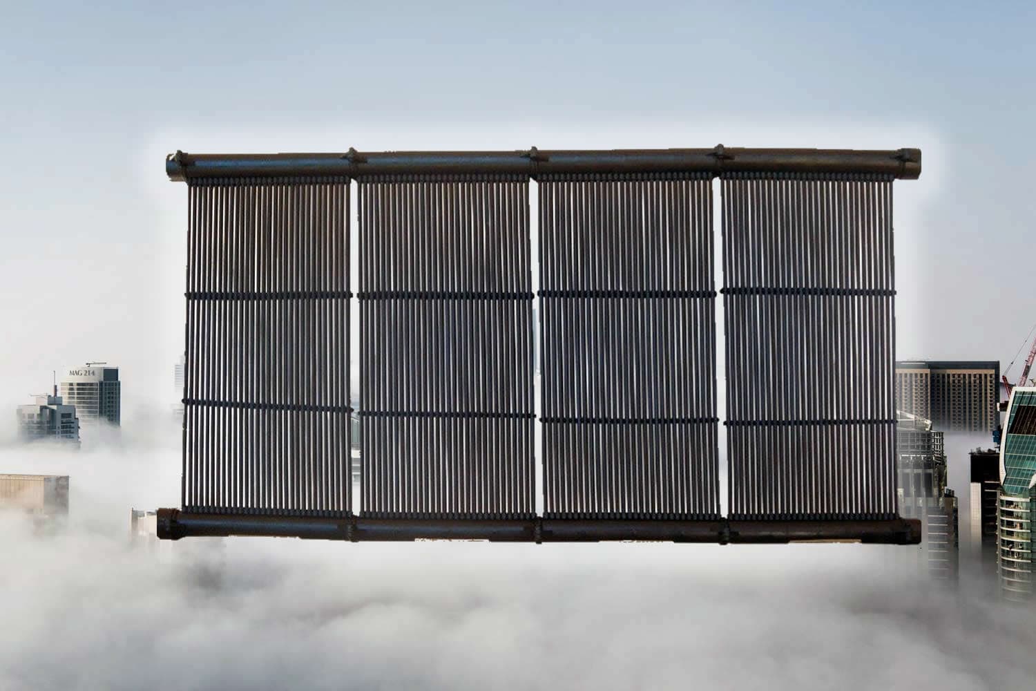 Painel de aquecimento solar para piscina